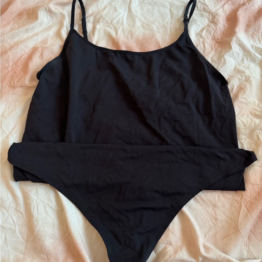 SO Black Seamless Bodysuit